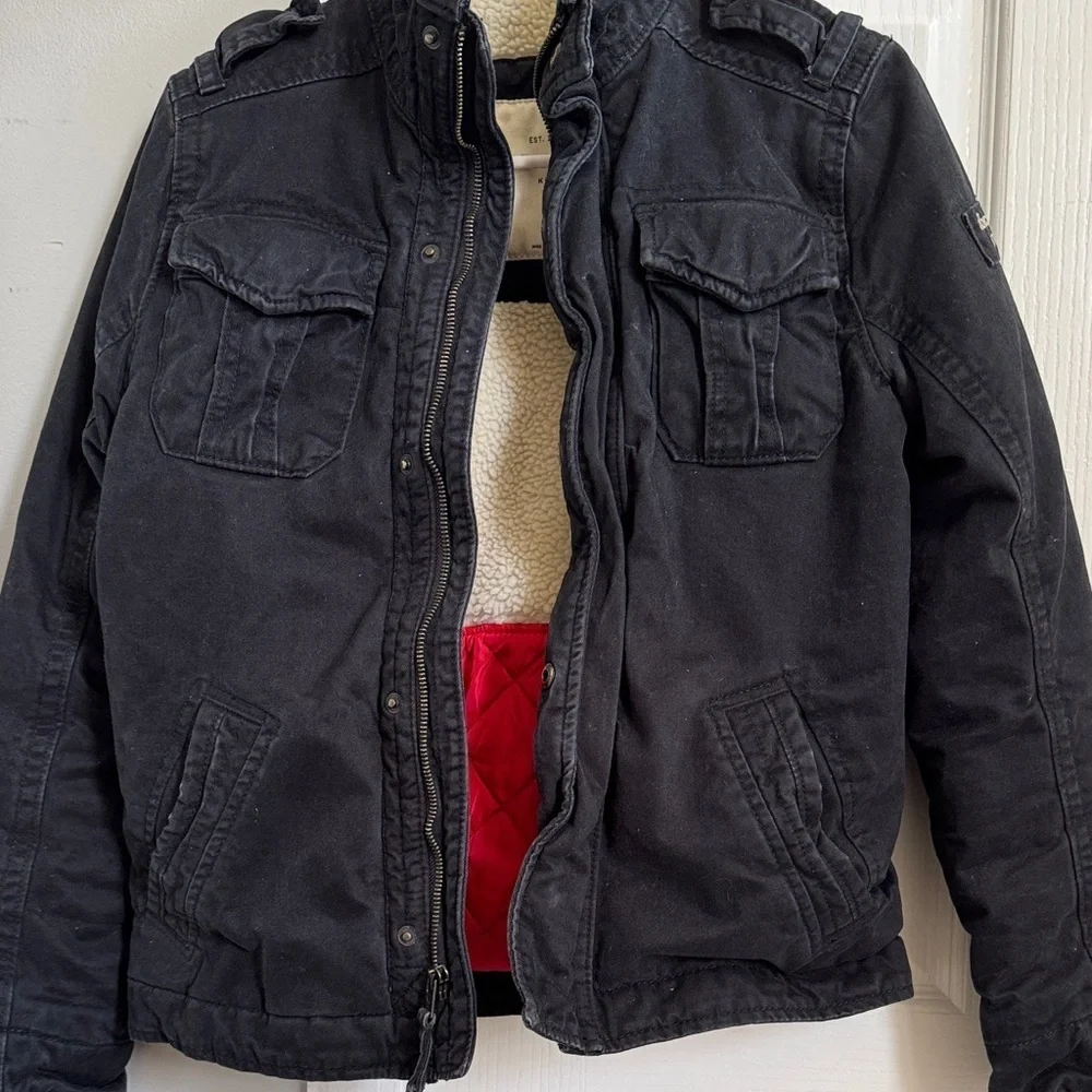Abercrombie Kids Dark blue Jacket with Pockets